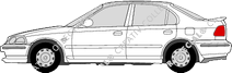Honda Civic berlina, 1996–2001