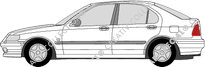 Honda Civic Hayon, 1997–2001