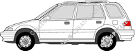 Honda Civic Shuttle, 1988–1991