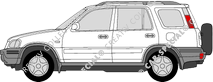 Honda CR-V break, 1999–2001