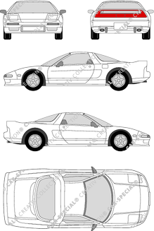 Honda NSX, Coupé, 2 Doors (1997)