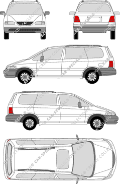 Honda Shuttle break, 1994–2000 (Hond_022)