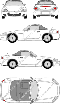 Honda S-2000 Roadster, 1999–2004 (Hond_026)