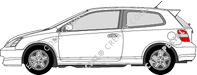 Honda Civic Hatchback, 2001–2003
