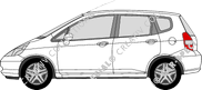 Honda Jazz, 2001–2008