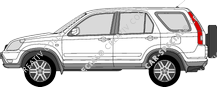 Honda CR-V Station wagon, 2002–2006