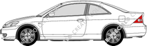 Honda Civic Coupé, a partire da 2004