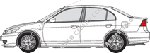Honda Civic, 2004–2005