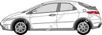 Honda Civic Hayon, 2006–2011