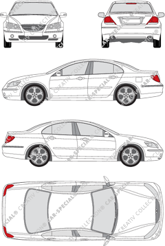 Honda Legend, 2006–2012 (Hond_049)