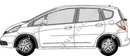Honda Jazz, 2008–2011