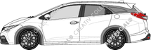 Honda Civic Tourer station wagon, attuale (a partire da 2014)