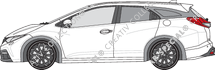 Honda Civic Tourer, 2014–2017