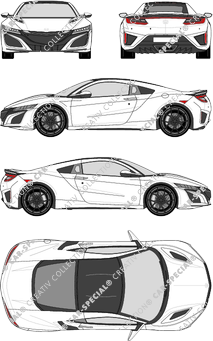 Honda NSX Coupé, actual (desde 2016) (Hond_063)