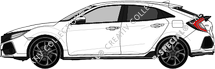Honda Civic Hayon, actuel (depuis 2017)