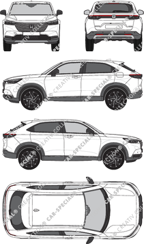 Honda HR-V, actueel (sinds 2022) (Hond_075)