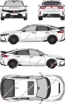 Honda Civic, aktuell (seit 2023) (Hond_077)