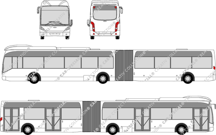 Van Hool AG 300, autobús (2002)