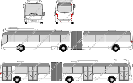 Van Hool AG 300 harmonicabus, vanaf 2002 (Hool_009)