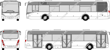 Van Hool A 300 bus, from 2002 (Hool_011)