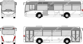 Van Hool A 308 bus, à partir de 2002 (Hool_012)