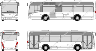 Van Hool A 308 bus, from 2002 (Hool_012)