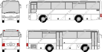 Van Hool 913 CL Türanordnung 1, CL, Türanordnung 1, Bus