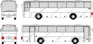 Van Hool 915 TL rear door behind the rear axle, TL, rear door behind the rear axle, bus