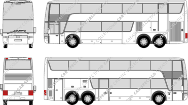 Van Hool TD 924 Astromega, Astromega, bus
