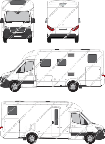 Hymer B-Klasse Camper, current (since 2019) (Hyme_002)