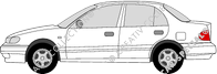 Hyundai Accent Hatchback, 1994–1997