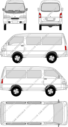 Hyundai H100 Kleinbus, 1994–2004 (Hyun_006)