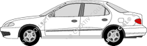 Hyundai Lantra, 1998–2000
