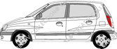 Hyundai Atos station wagon, 1999–2002