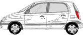 Hyundai Atos, 1999–2002