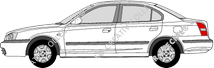 Hyundai Elantra berlina, 2001–2003