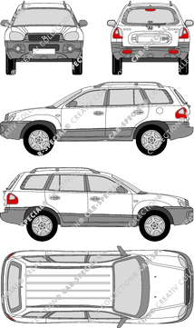 Hyundai Santa Fe combi, 2000–2004 (Hyun_026)