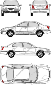 Hyundai Elantra, 2003–2006 (Hyun_042)