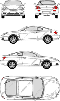 Hyundai Coupé, 2005–2009 (Hyun_046)