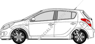 Hyundai i20 Hayon, 2009–2014