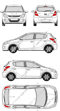 Hyundai i20 Kombilimousine, 2009–2014 (Hyun_065)