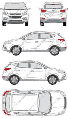 Hyundai ix35, combi, 5 Doors (2010)