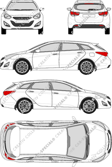 Hyundai i40 break, 2011–2016 (Hyun_071)