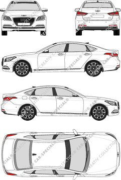 Hyundai Genesis Limousine, current (since 2015) (Hyun_084)