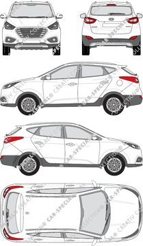 Hyundai ix35 Fuel Cell, Fuel Cell, station wagon, 5 Doors (2015)