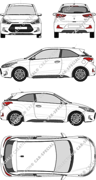 Hyundai i20 Hatchback, 2015–2020 (Hyun_087)