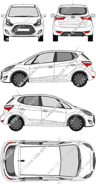 Hyundai ix20, station wagon, 5 Doors (2016)