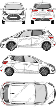 Hyundai ix20 break, actuel (depuis 2016) (Hyun_107)