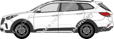 Hyundai Grand Santa Fe Station wagon, 2017–2018