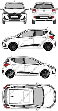 Hyundai i10, Hatchback, 5 Doors (2017)